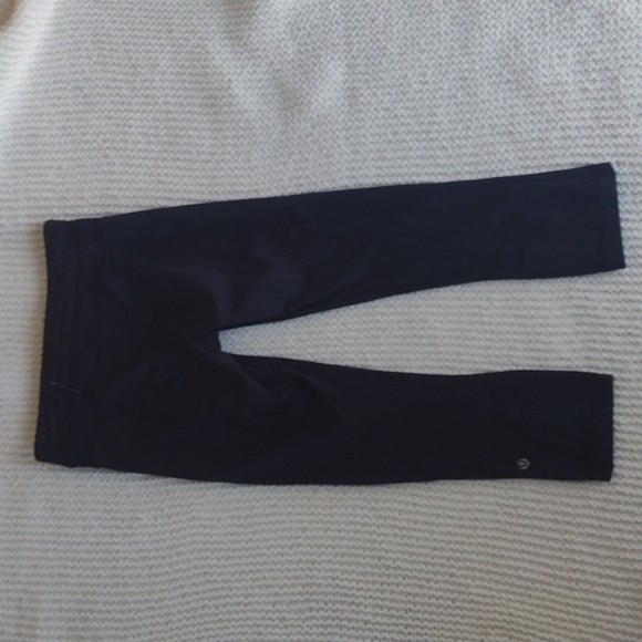 Lululemon Pace Rival Crop Black Size 4 - Picture 6 of 12